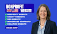 build redesign and optimize nonprofit or charity wordpress website