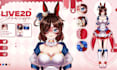 design anime vtuber avatar live2d rig vtube studio model vtuber commission