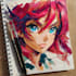 draw a anime character art