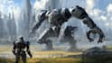 design sci fi mecha and robot concept art