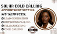 do solar cold calling lead generation and appointment setting
