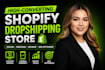 create or redesign shopify store, revamp and optimize your dropshipping website