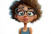 sketch cartoon characters and comic art