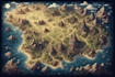 create a fantasy map for you