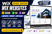 design redesign wix websites, fix wix issue, edit site, redesign ecommerce store