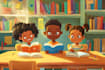 digitally paint colourful children book illustrations
