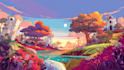 draw a full cartoon illustration