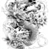 do a tattoo design in japanese style