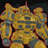 draw amazing character mecha robot illustration