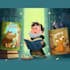 create cartoon book cover