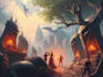 draw your fantasy illustration