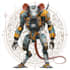 create custom mecha robot art