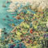 create professional custom illustrated map design