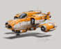 create a sci fi spaceship art