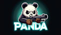 design high quality panda gunner mascot logo with express delivery