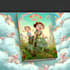 design cartoon comic cover with dramatic action scene