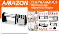 design high converting amazon listing images and product infographics