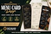 create menu card restaurant menu card