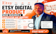 do etsy digital product niche research and competitor gap analysis