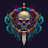 unique and detailed fantasy logo