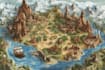 create a jaw dropping fantasy, board game, map