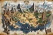 fantasy map illustration arts