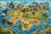 do fantasy map design