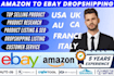 do aliexpress to ebay dropshipping with expert VA