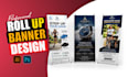design roll up banner, retractable banner, pull up banner