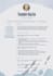 design professional resume and CV using canva