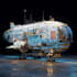 epic sci fi spaceship art