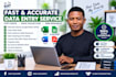 do copy paste, data collection and accurate data entry