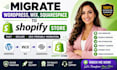 migrate wordpress website to shopify wix squarespace migration to shopify store