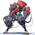 create custom mecha robot art
