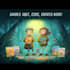 create cartoon book covers and character