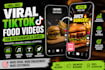 edit engaging restaurant and cafe promo reels