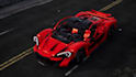 design 3d lego car model, xml part list, digital render, set moc PDF instruction