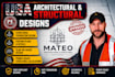 structural foundation plans and permit ready calculation