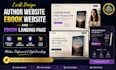 design author website  ebook website  ebook lading page ebook author website