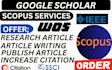 write and publish scopus indexed journal research articles