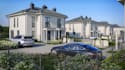 create 2d 3d residential community development, site layout, real estate render