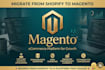 perform a secure magento 2 migration and expert adobe commerce data transfer