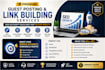 do guest posting and high quality SEO link building