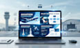 create aviation aerospace and pilot training power point presentation