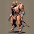 make cyberpunk sci fi robot, mecha character concept art