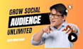 do increase social media followers
