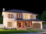 exterior home design, interior design, 3d rendering