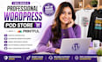 build a professional wordpress pod store printful integration