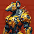 draw an awesome mecha robot art