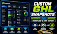 build custom gohighlevel snapshots and automation workflows